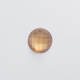 Cabochon peach - 15mm