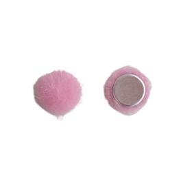Cabochon bont lichtroze