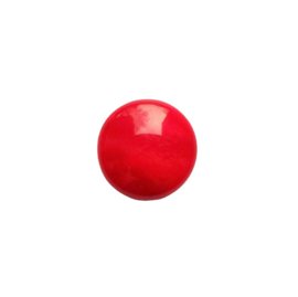 Polaris cabochon shiny pinky red - 20mm