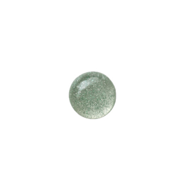 Cabochon resin glitter mintgroen