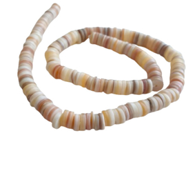 Schelp disc beige