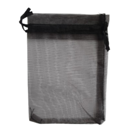 Organza kadozakje medium zwart