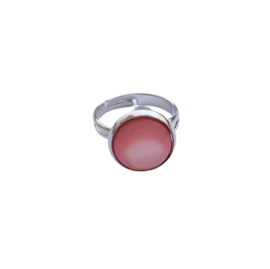 Ring antiek-zilver voor cabochon van 12mm