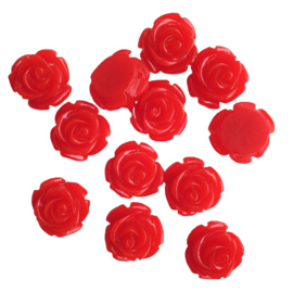 Acryl roos rood