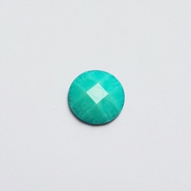 Cabochon marble aqua - 15mm