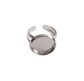 Kinder ring voor cabochon 12mm