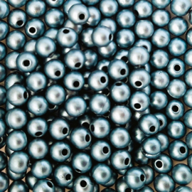 Kunststof kraaltje metallic lichtblauw