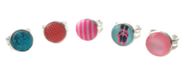 Kinder ring voor cabochon 12mm
