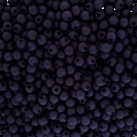 Acryl kraaltje mat dark navy - ca. 4mm