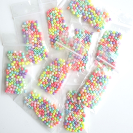Acryl kralenmix 4mm
