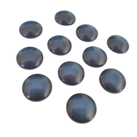 Resin cabochon cateye donkerblauw