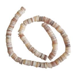 Schelp disc beige