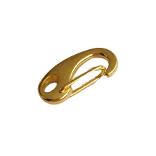 Metalen clipsluiting goud - ca. 20mm