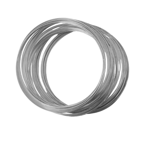 Spiraalarmband (memory wire) antiek-zilver