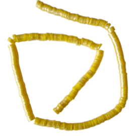 Katsuki discs lichtgeel pearl shine - 6mm