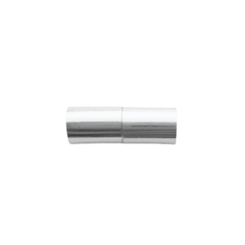 Magneetslot antiek-zilver voor 6mm leer / koord