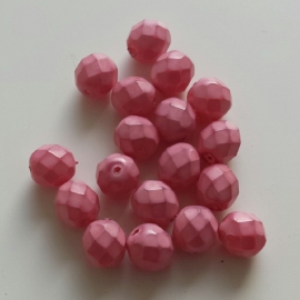 KPR56 Facetkraal vintage roze - 6x8mm