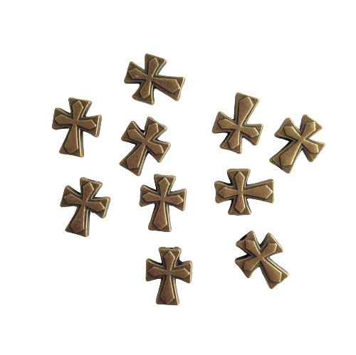 Kraal kruis brons