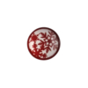 Cabochon Kerst sier - 16mm