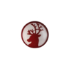 Cabochon Kerst rendier - 16mm