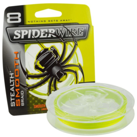 Spiderwire stealth smooth 8 Yellow 150 meter.