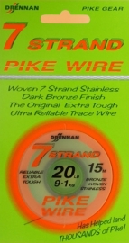 Drennan 7 Strand Pike Wire 20LB