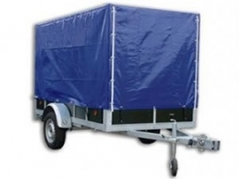 Verhuur: aanhangwagen met huif 257x132 per week