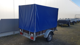 Aanhangwagen met huif Afmetingen 225x132x150