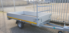 Eduard plateauwagen 250x145cm per dag