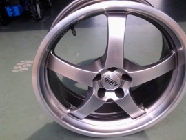 4x Velg Dotz, 18 inch, 5x112 met 2 nieuwe gemonteerde banden