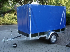 Aanhangwagen met huif Afmetingen 200x132x150