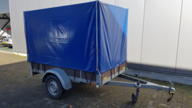 Aanhangwagen met huif Afmetingen 225x132x150