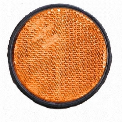 Reflector rond 60 mm oranje
