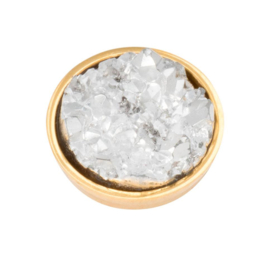 iXXXi | R05016-01 - Top part drusy crystal - GOUD