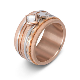 iXXXi | R06101-03 | Vulring Lumi 2mm - maat 18 - ROSÉ GOLD