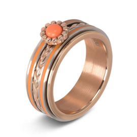 iXXXi | R02315-04 | Vulring Line Coral 2mm - maat 20 - ZILVER