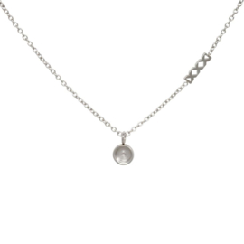 iXXXi | N05004-03 | Necklace chain top part base 50 cm | SILVER