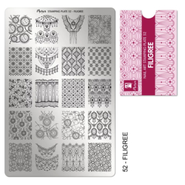 Moyra | Stampingplate #52 Filigree