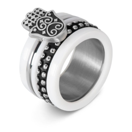 iXXXi | R05912-03 | Vulring Gypsy 4mm - maat 17 - ZILVER