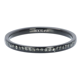 iXXXi | R02508-05 | Vulring Zirconia Blackstone black 2mm - maat 17