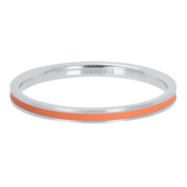 iXXXi | R02315-04 | Vulring Line Coral 2mm - maat 17 - ZILVER