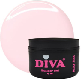Diva | Builder Gel Milky Pink 15ml