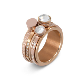 iXXXi | R06306-02 | Vulring Abstract Circle 2mm - maat 17 - ROSÉ GOLD