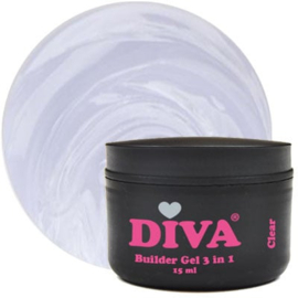 Diva | Builder Gel 3-in-1 CLEAR 15ml