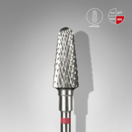 Staleks | Carbide Drill bit, Frustum Red 6/14mm