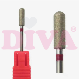 Diva | Diamond Frees Bit Rounded Cylinder Red Big
