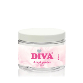 Diva | Acryl poeder clear 20 gram