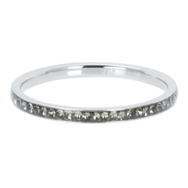 iXXXi | R02504-03 | Vulring Zirconia Blackstone 2mm - maat 17 - SILVER