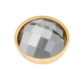 iXXXi | R05020-01 - Top part facet black diamond - GOLD