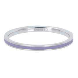 iXXXi | R02312-04 | Vulring Line Purple 2mm - maat 17 - ZILVER